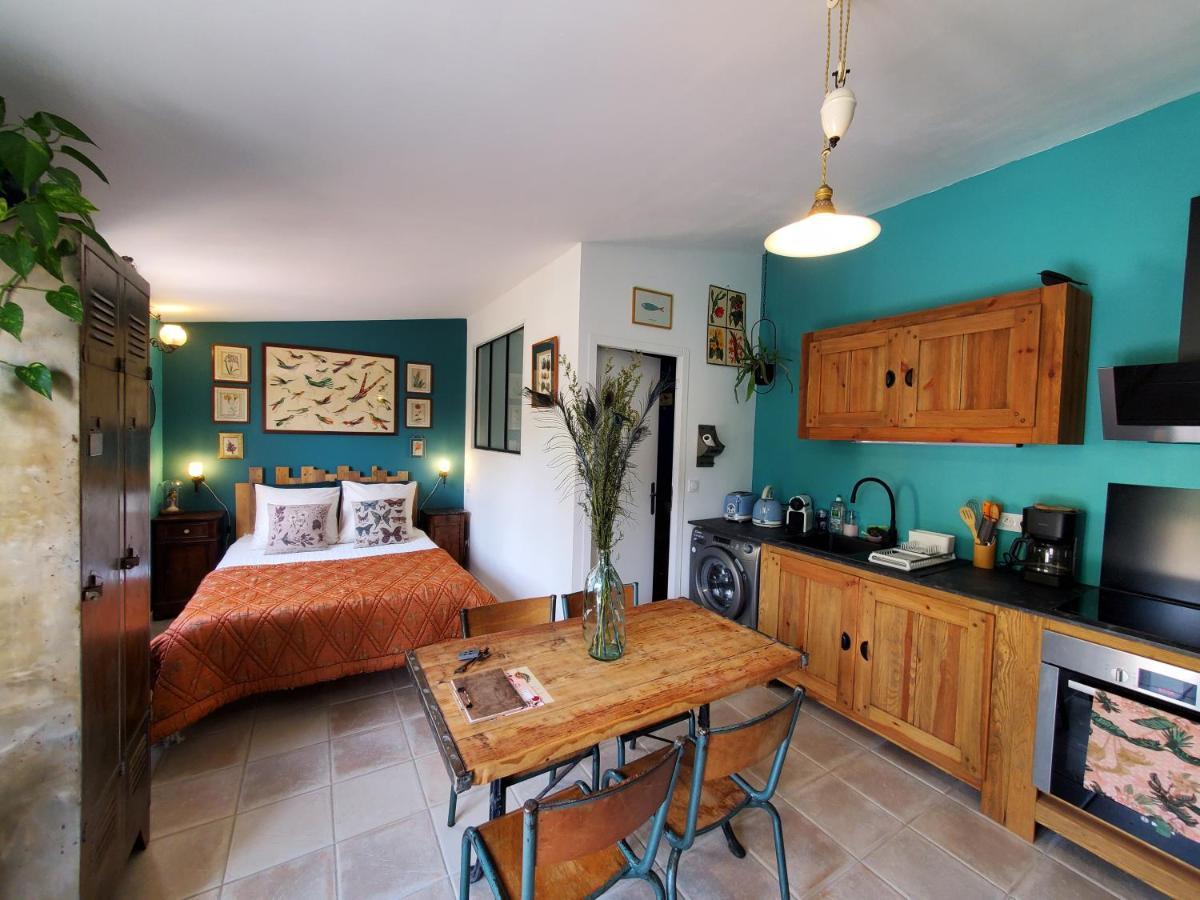 La Dolce Vita - Studio Dans Propriete Avec Piscine Montpeyroux  Exterior photo